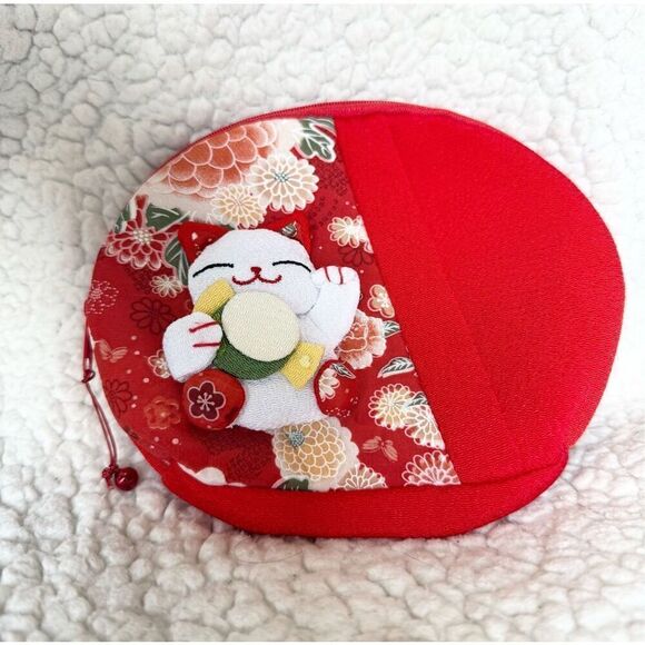 Lucky Cat Purse Pouch - Picture 1 of 6